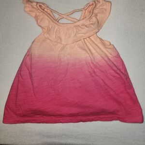 Old Navy Peach and Pink Sleeveless Top